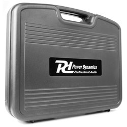 PD782 MICROFONO INALAMBRICO UHF 2X 8 CANALES CON 2 MICRÓFONOS