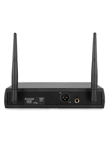 WM61 MICRÓFONO INALÁMBRICO UHF 16CH CON 1 MICRÓFONO DE MANO