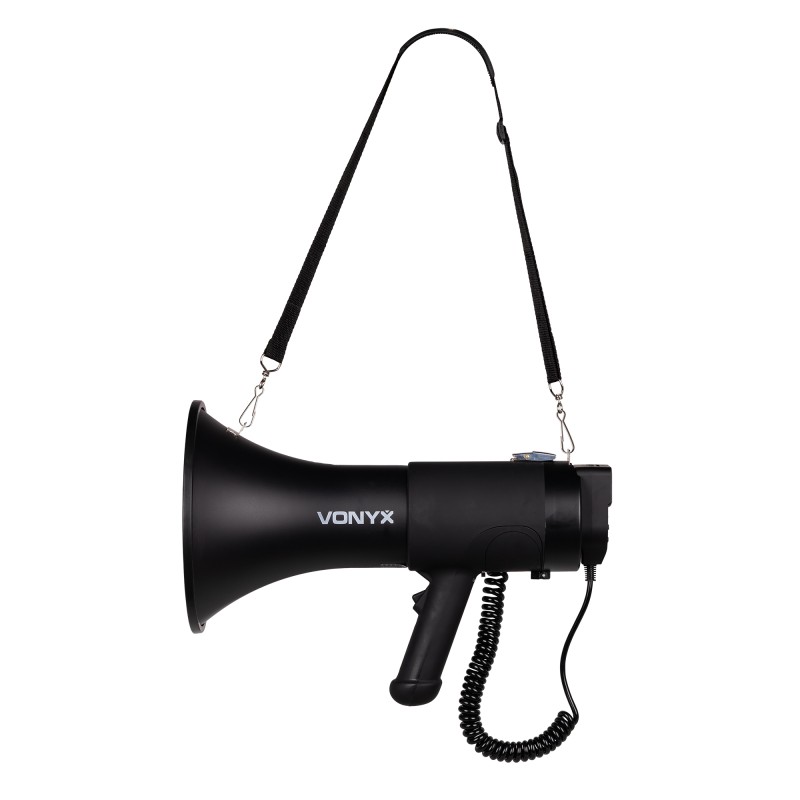 MEG075 MEGÁFONO 75W NEGRO MATE