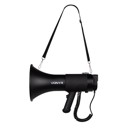 MEG075 MEGÁFONO 75W NEGRO MATE