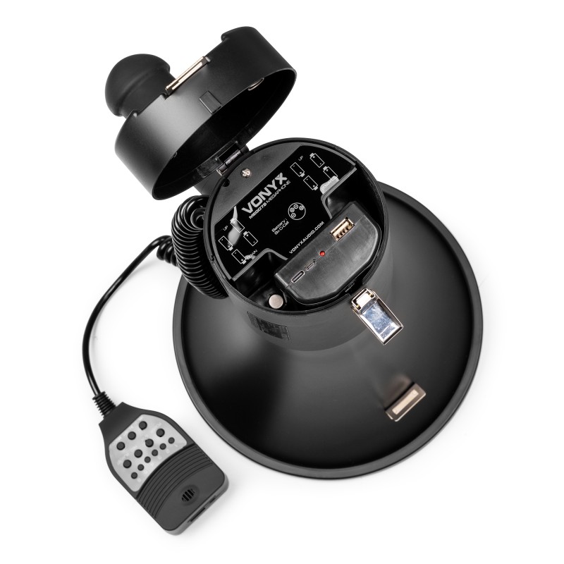 MEG075 MEGÁFONO 75W NEGRO MATE