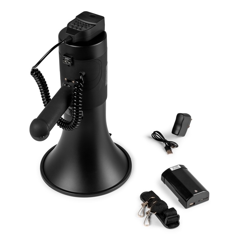 MEG075 MEGÁFONO 75W NEGRO MATE