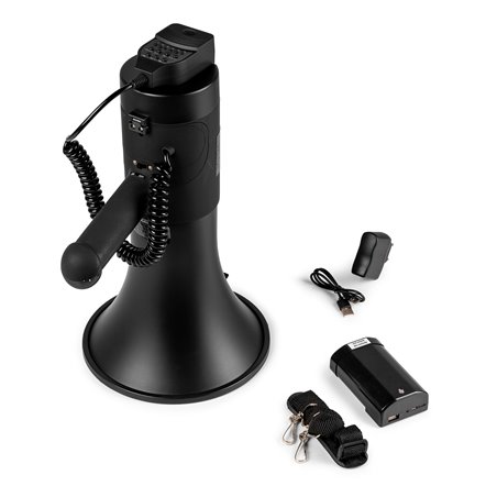 MEG075 MEGÁFONO 75W NEGRO MATE