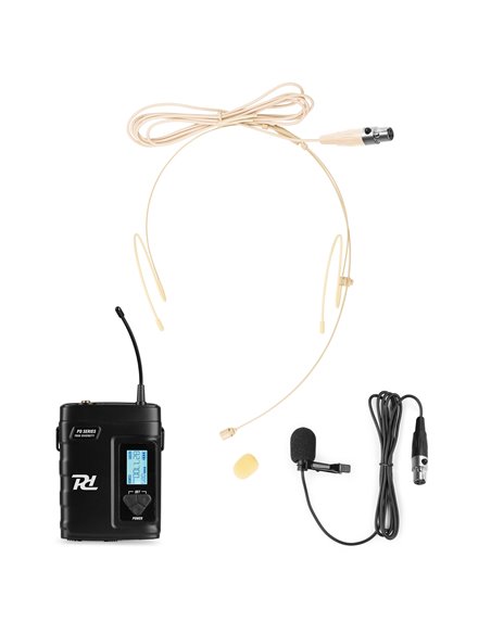 D220B MICRÓFONO INALÁMBRICO DE PETACA UHF 2X 80-CANALES, SISTEMA TRUE DIVERSITY