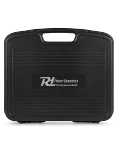 PD220 MICRÓFONO INALÁMBRICO DE MANO UHF 2X 80-CANALES, SISTEMA TRUE DIVERSITY 2