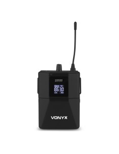 WM552B MICRÓFONO DE PETACA INALÁMBRICO UHF DUAL PLUG-AND-PLAY 2