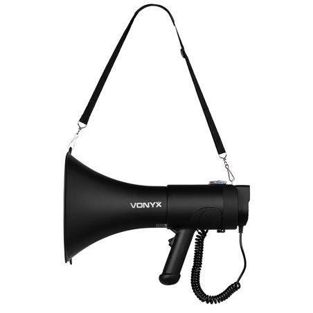 MEG090 MEGÁFONO 90W NEGRO MATE