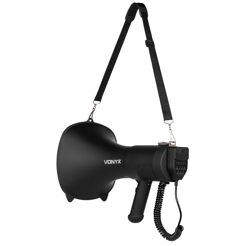 MEG090 MEGÁFONO 90W NEGRO MATE