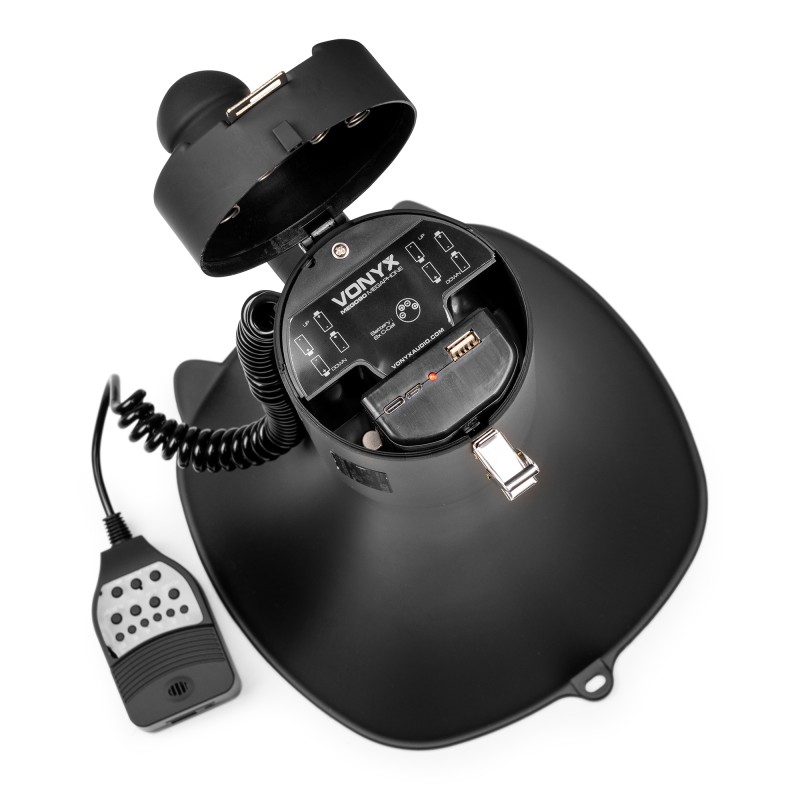 MEG090 MEGÁFONO 90W NEGRO MATE