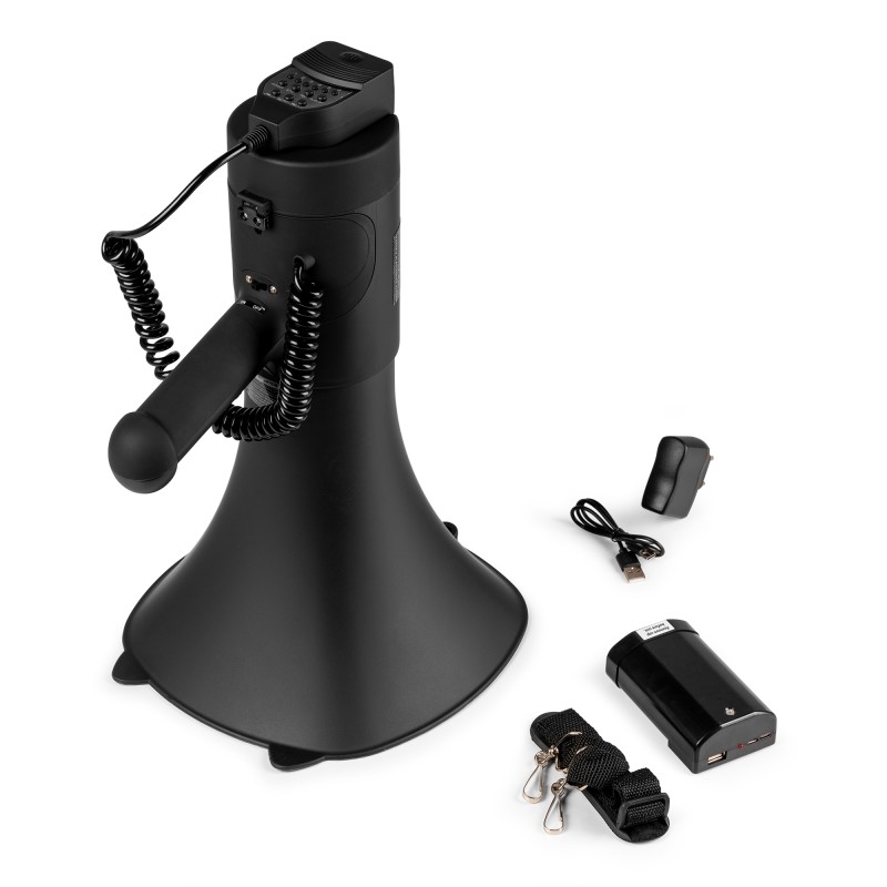 MEG090 MEGÁFONO 90W NEGRO MATE