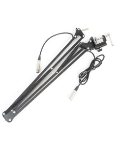TS05 SOPORTE DE MESA PARA MICROS DE ESTUDIO CON CABLE INCORPORADO 2