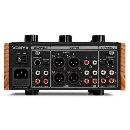 VDJ250 MEZCLADOR ROTATIVO DE DJ DE 2 CANALES