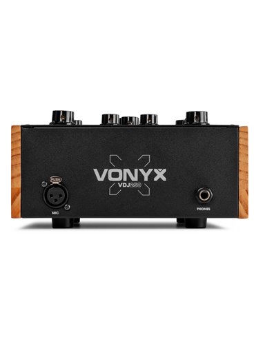 VDJ250 MEZCLADOR ROTATIVO DE DJ DE 2 CANALES
