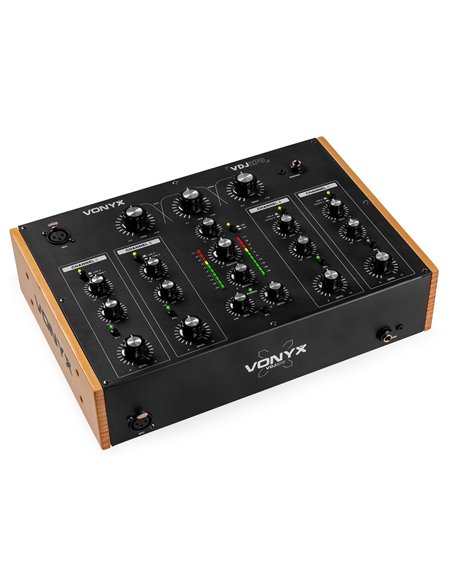 VDJ270 MEZCLADOR ROTATIVO DJ DE 4 CANALES