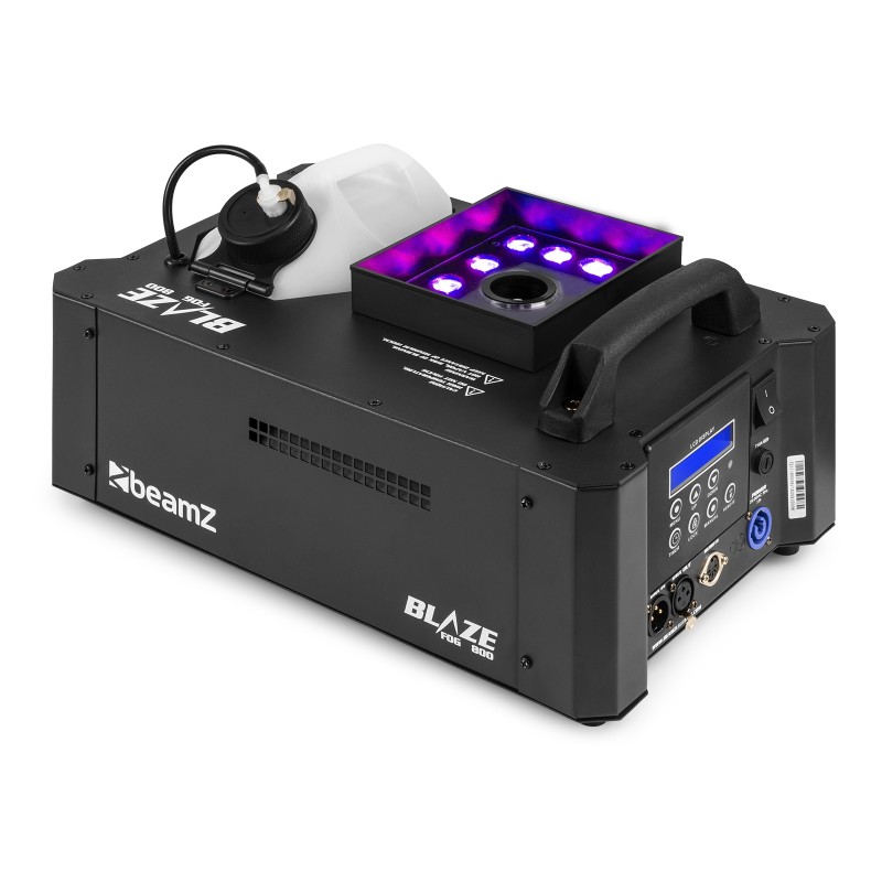 BLAZE800 MAQUINA DE HUMO VERTICAL 12X4W 4EN1 LED