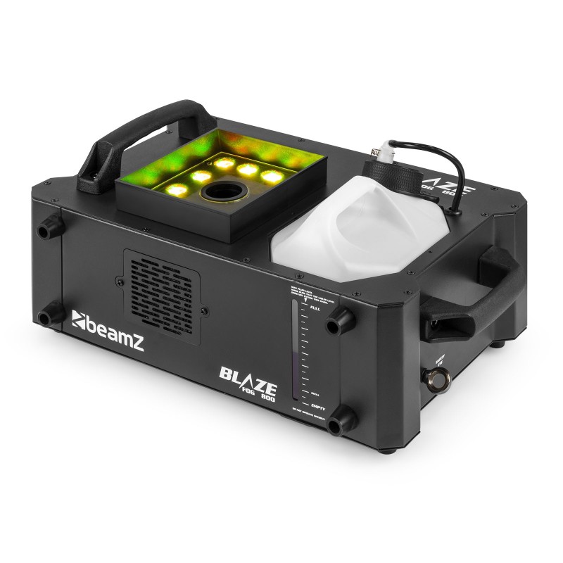 BLAZE800 MAQUINA DE HUMO VERTICAL 12X4W 4EN1 LED