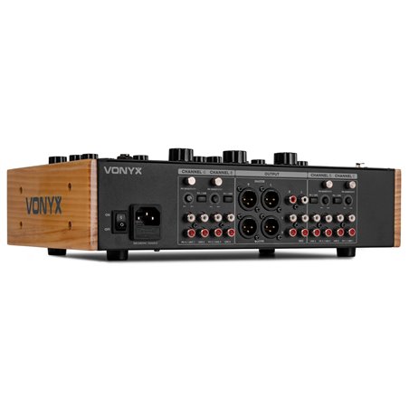 VDJ270 MEZCLADOR ROTATIVO DJ DE 4 CANALES