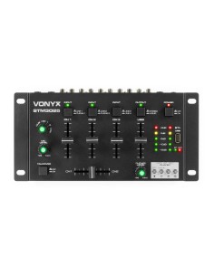 STM3025, MEZCLADOR 7CANALES USB MP3 BT