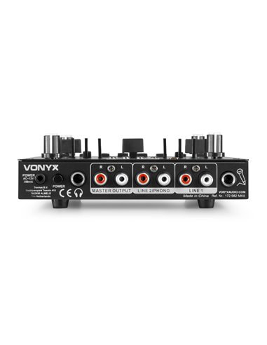 STM2270 MEZCLADOR DE 4 CANALES CON EFECTOS USB/MP3/BT