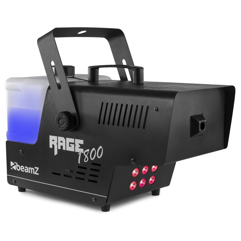 RAGE 1800LED MAQUINA DE HUMO CON TEMPORIZADOR