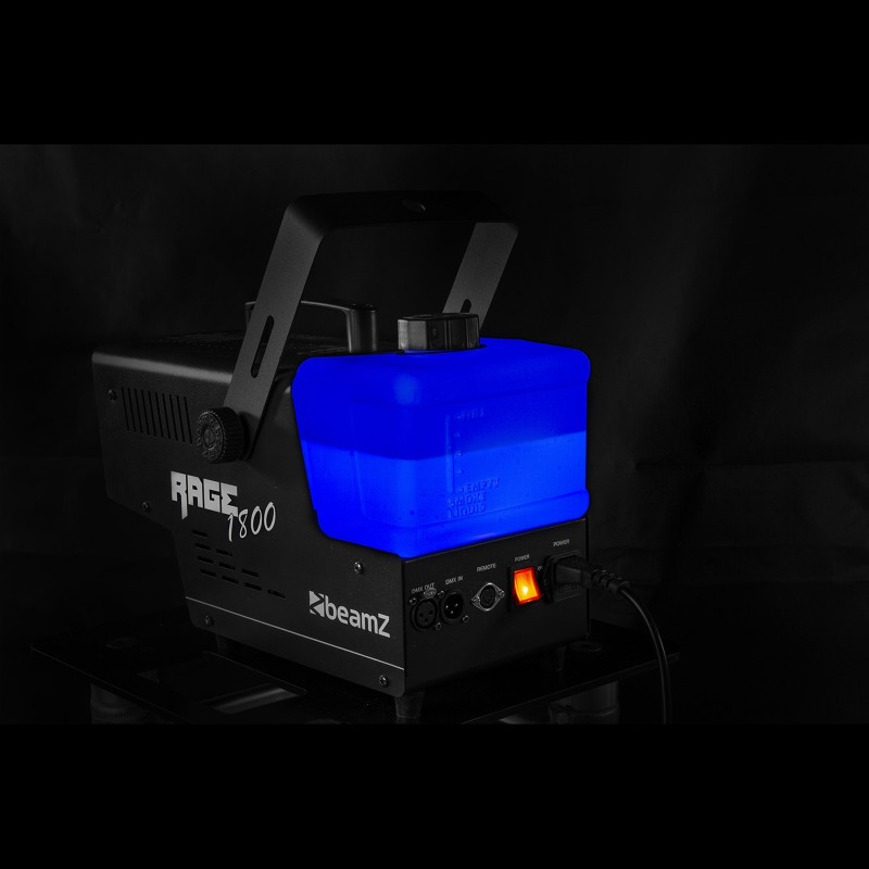 RAGE 1800LED MAQUINA DE HUMO CON TEMPORIZADOR