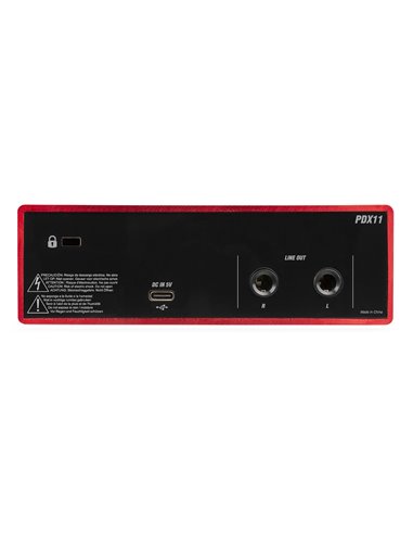 PDX11 USB AUDIO INTERFACE SOLO