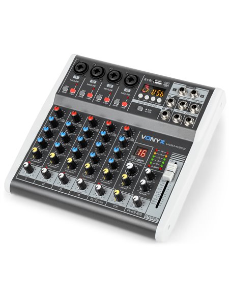 VMM-K602 MEZCLADOR DE DIRECTO 6 CANALES CON DSP