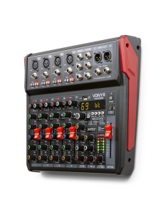 VM-KG08 MEZCLADOR PARA MÚSICA 8 CANALES BT/DSP/USB GRABACIÓN 2
