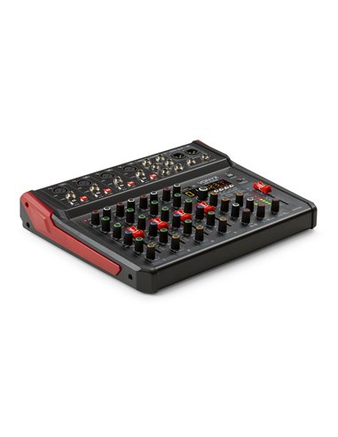 VM-KG08 MEZCLADOR PARA MÚSICA 8 CANALES BT/DSP/USB GRABACIÓN