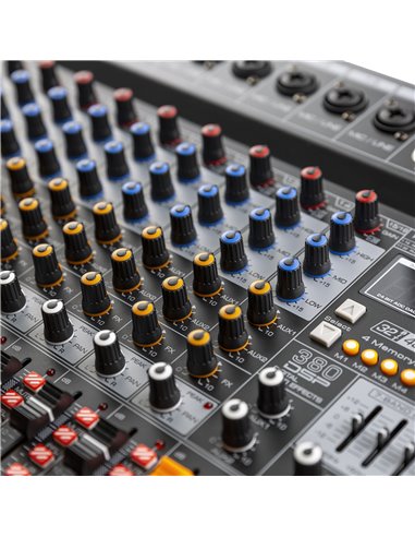 PDM-T1604 MEZCLADOR DE DIRECTO 16 CANALES DSP/MP3