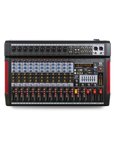 PDM-T1204 MEZCLADOR DE DIRECTO 12 CANALES DSP/MP3