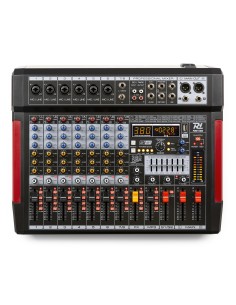 PDM-T804 MEZCLADOR DE DIRECTO 8 CANALES DSP/MP3