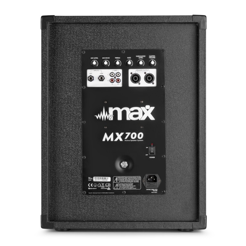MX700 2.1 SISTEMA ACTIVO 12”
