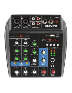VMM100 MEZCLADOR AUDIO CON USB/BT