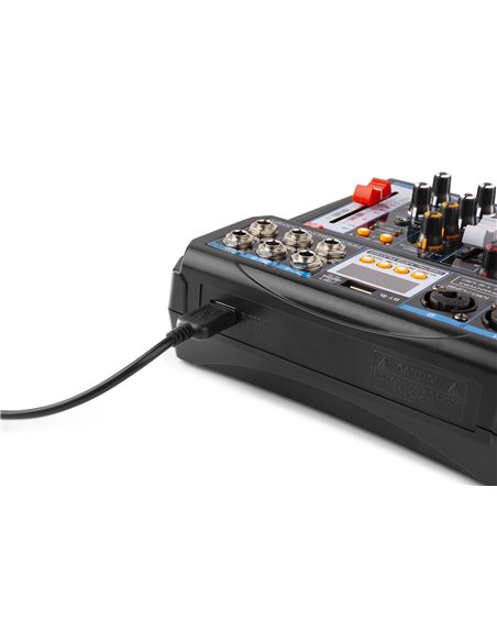 VMM-P500 MEZCLADOR DIRECTO 4CANALES CON DSP, USB Y REPRODUCTOR MP3/BT