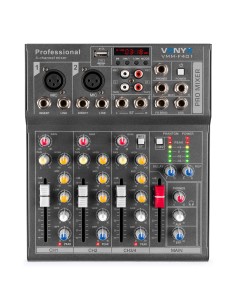 VMM-F401 MEZCLADOR DIRECTO 4 CANALES