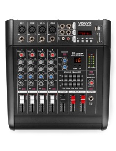 AM5A MEZCLADOR DE 5 CANALES CON AMPLIFICADOR DSP/BT/SD/USB/MP3