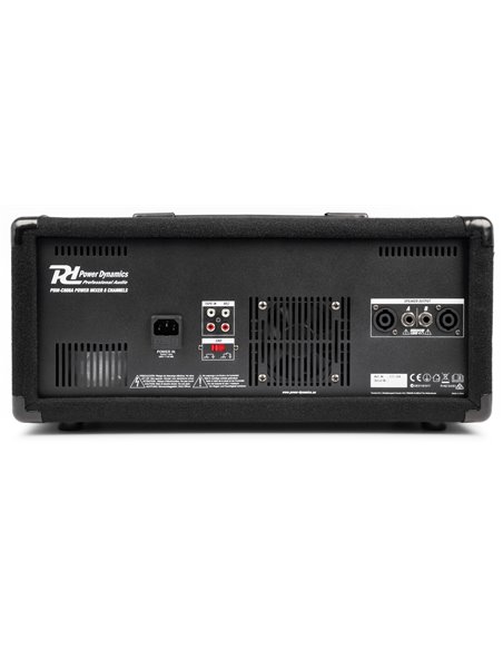 PDM-C805A MEZCLADOR 8 CANALES CON AMPLIFICADOR