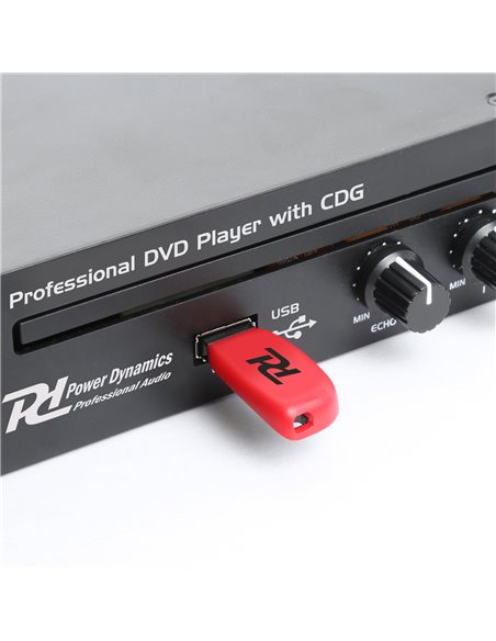 PDC150 REPRODUCTOR DVD DE 19" CON CD+G Y USB