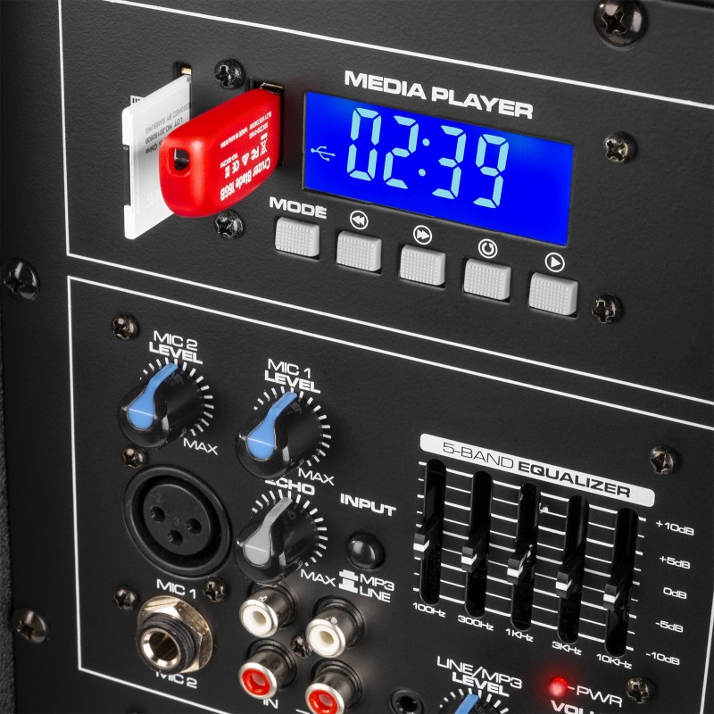 VPS122A SET PLUG & PLAY 800W CON TRIPODES