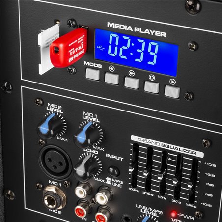 VPS122A SET PLUG & PLAY 800W CON TRIPODES