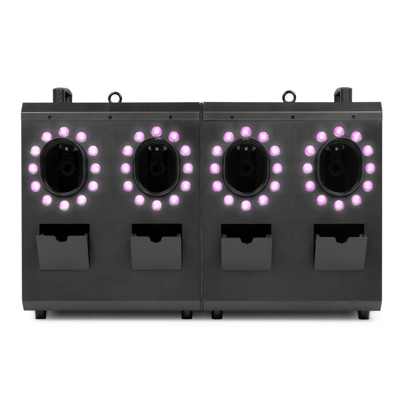 CYCLONE400 MÁQUINA DE HUMO Y BURBUJAS CON LED RGBW