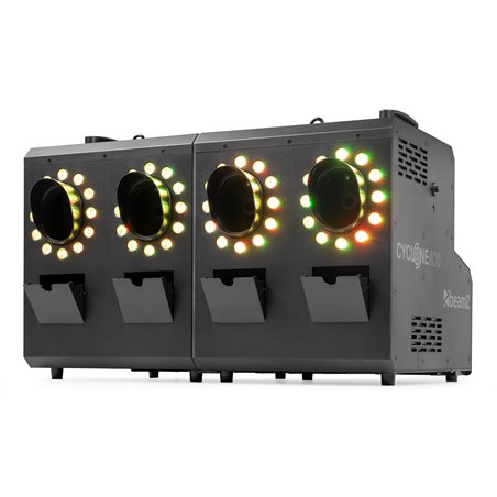 CYCLONE400 MÁQUINA DE HUMO Y BURBUJAS CON LED RGBW