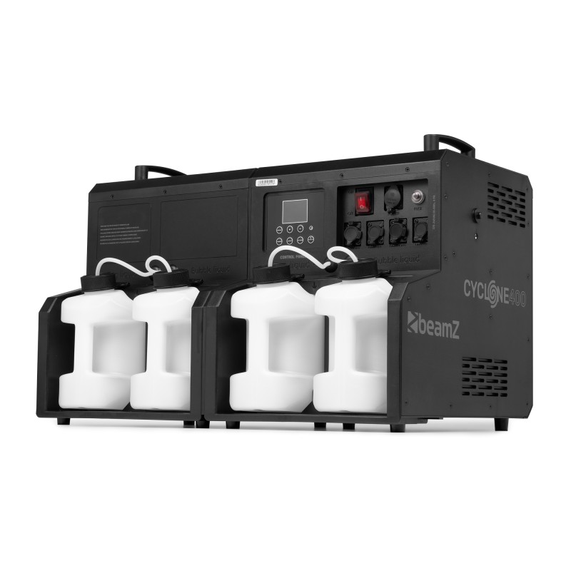 CYCLONE400 MÁQUINA DE HUMO Y BURBUJAS CON LED RGBW