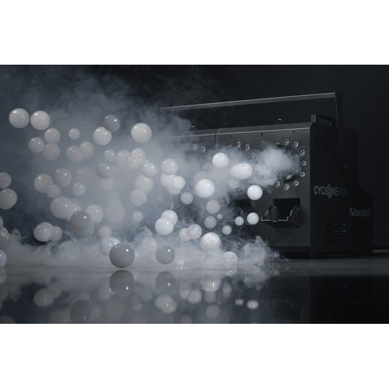 CYCLONE400 MÁQUINA DE HUMO Y BURBUJAS CON LED RGBW