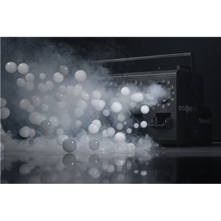 CYCLONE400 MÁQUINA DE HUMO Y BURBUJAS CON LED RGBW