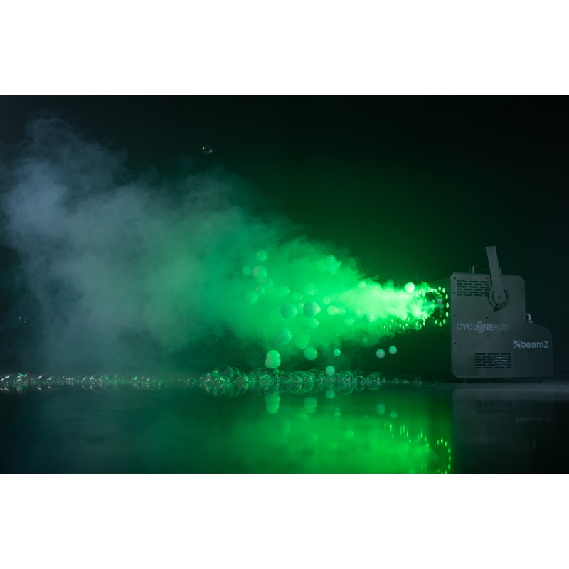 CYCLONE400 MÁQUINA DE HUMO Y BURBUJAS CON LED RGBW
