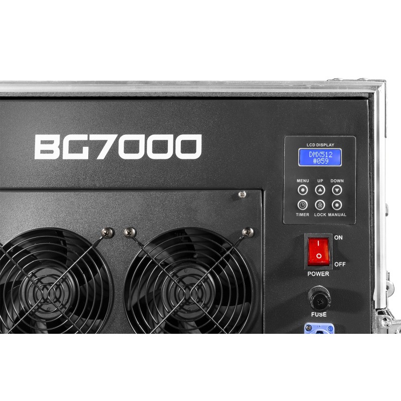 BG7000 MAQUINA DE BURBUJAS PRO GIGANTE CON 7 NIVELES