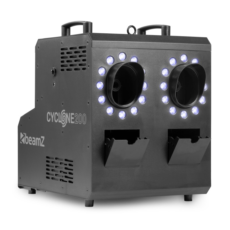 CYCLONE200 MÁQUINA DE HUMO Y BURBUJAS CON LED RGBW