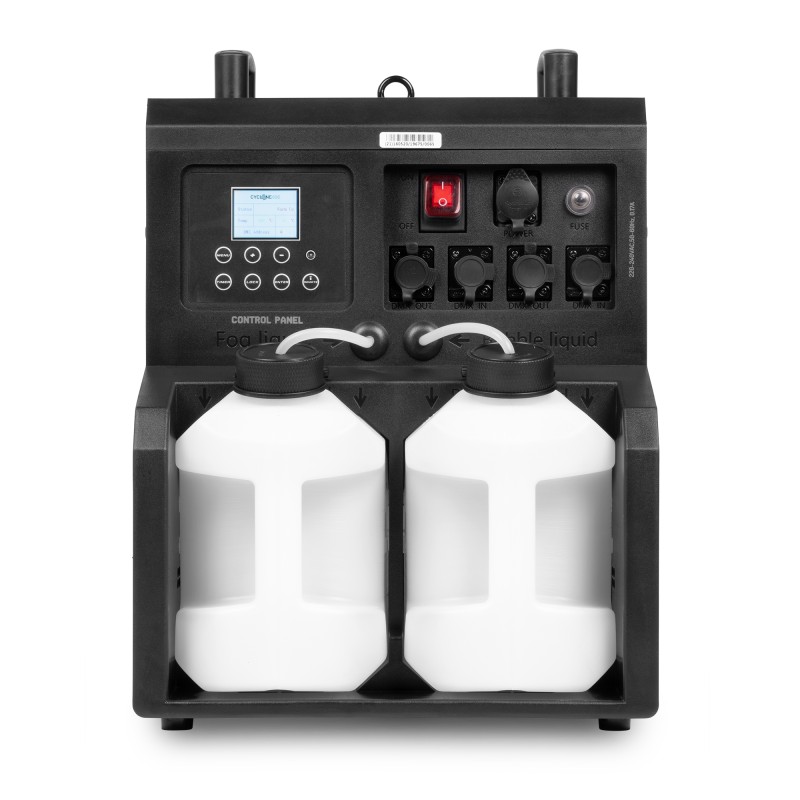 CYCLONE200 MÁQUINA DE HUMO Y BURBUJAS CON LED RGBW